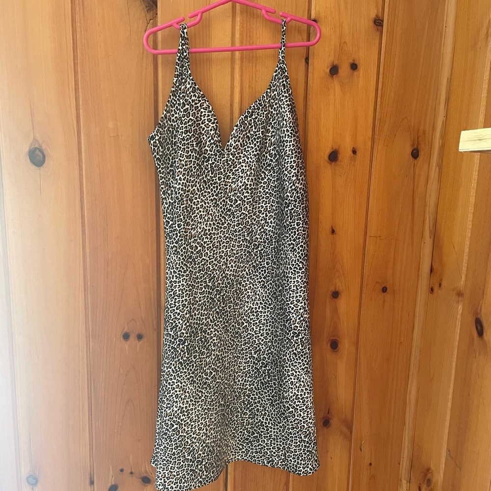 Silk mini dress
